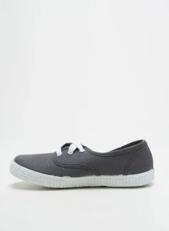 Baskets Victoria Gris Bout Rond