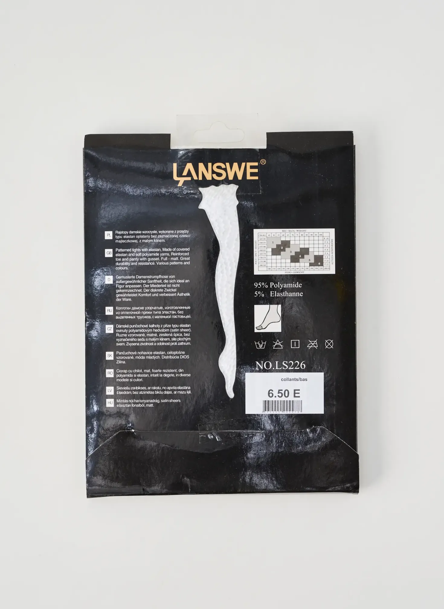 Bas Lanswe Blanc