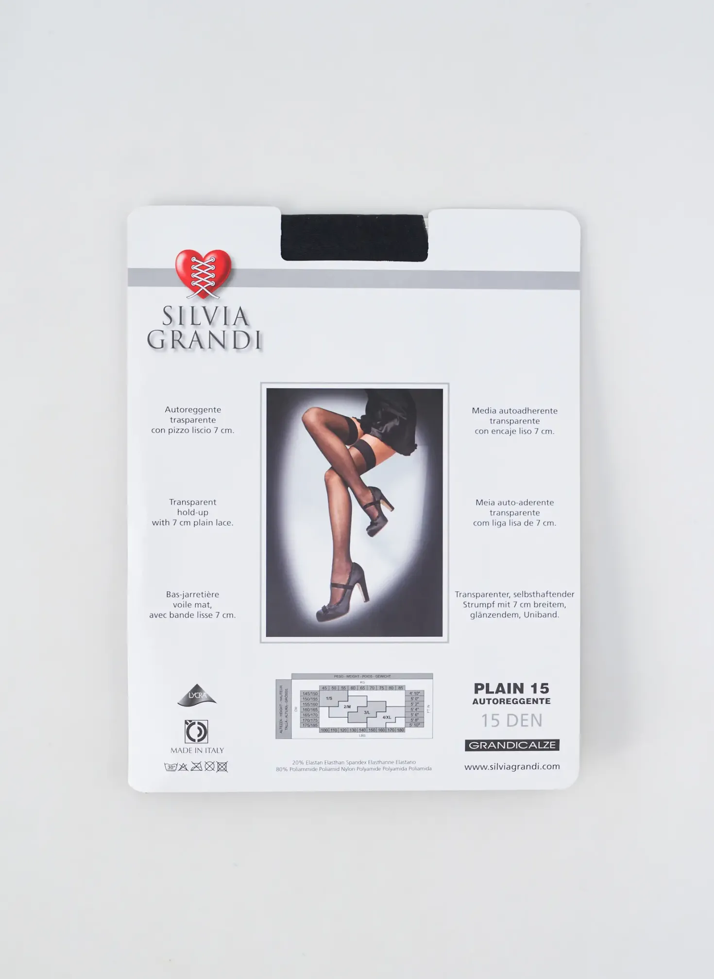 Bas Silvia Grandi Gris