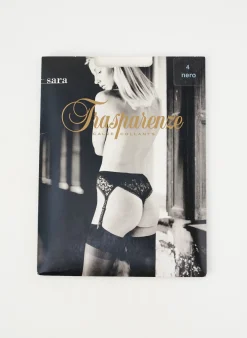 Bas Trasparenze Noir