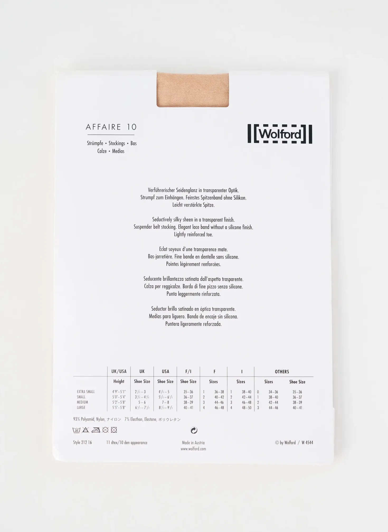 Bas Wolford Beige