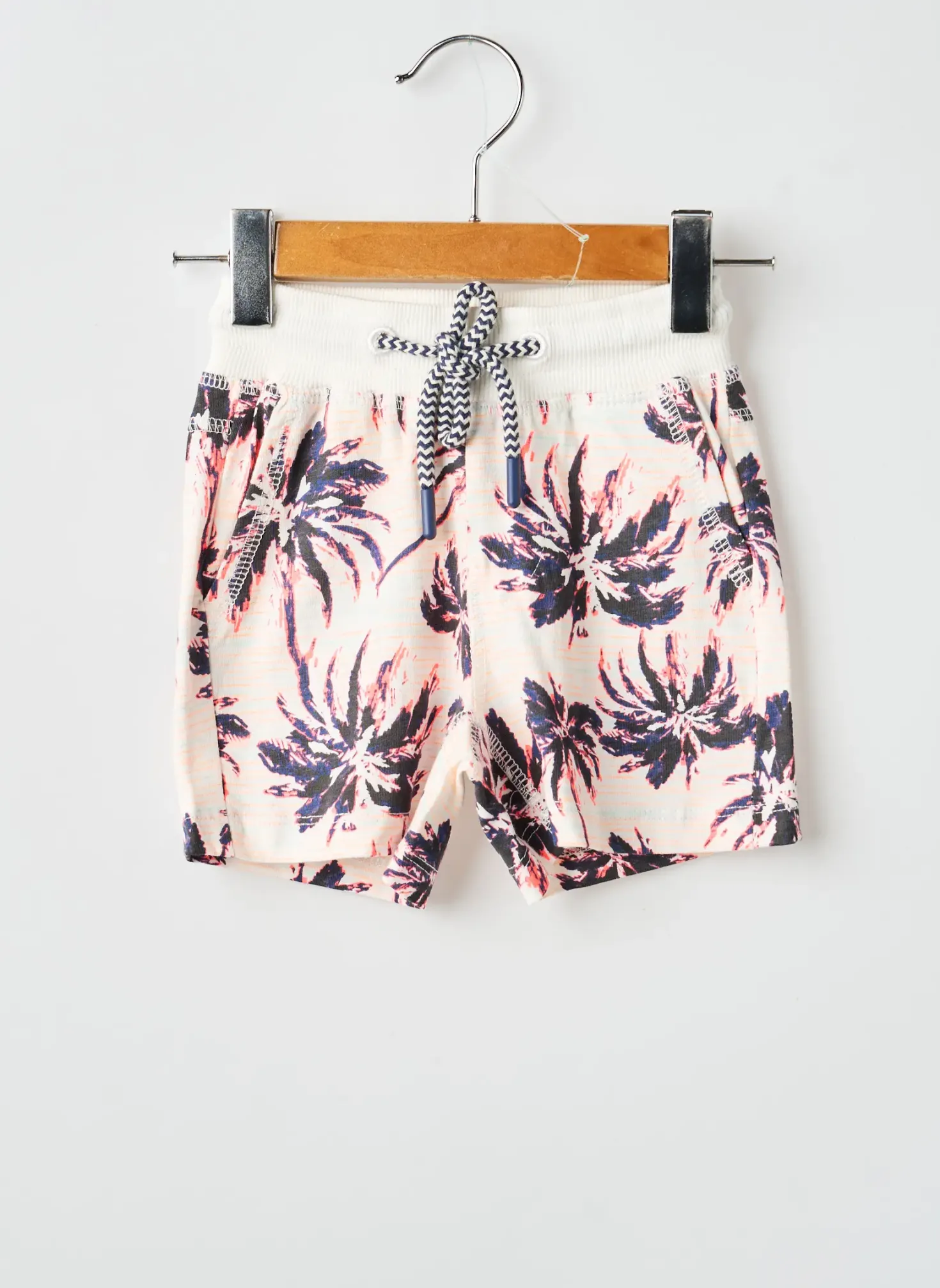 Bermuda Garcia Blanc Taille Élastique