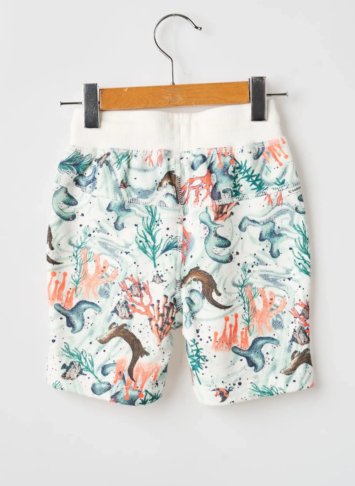 Bermuda Garcia Blanc Taille Élastique