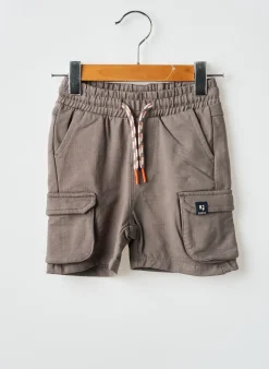 Bermuda Garcia Gris Taille Élastique
