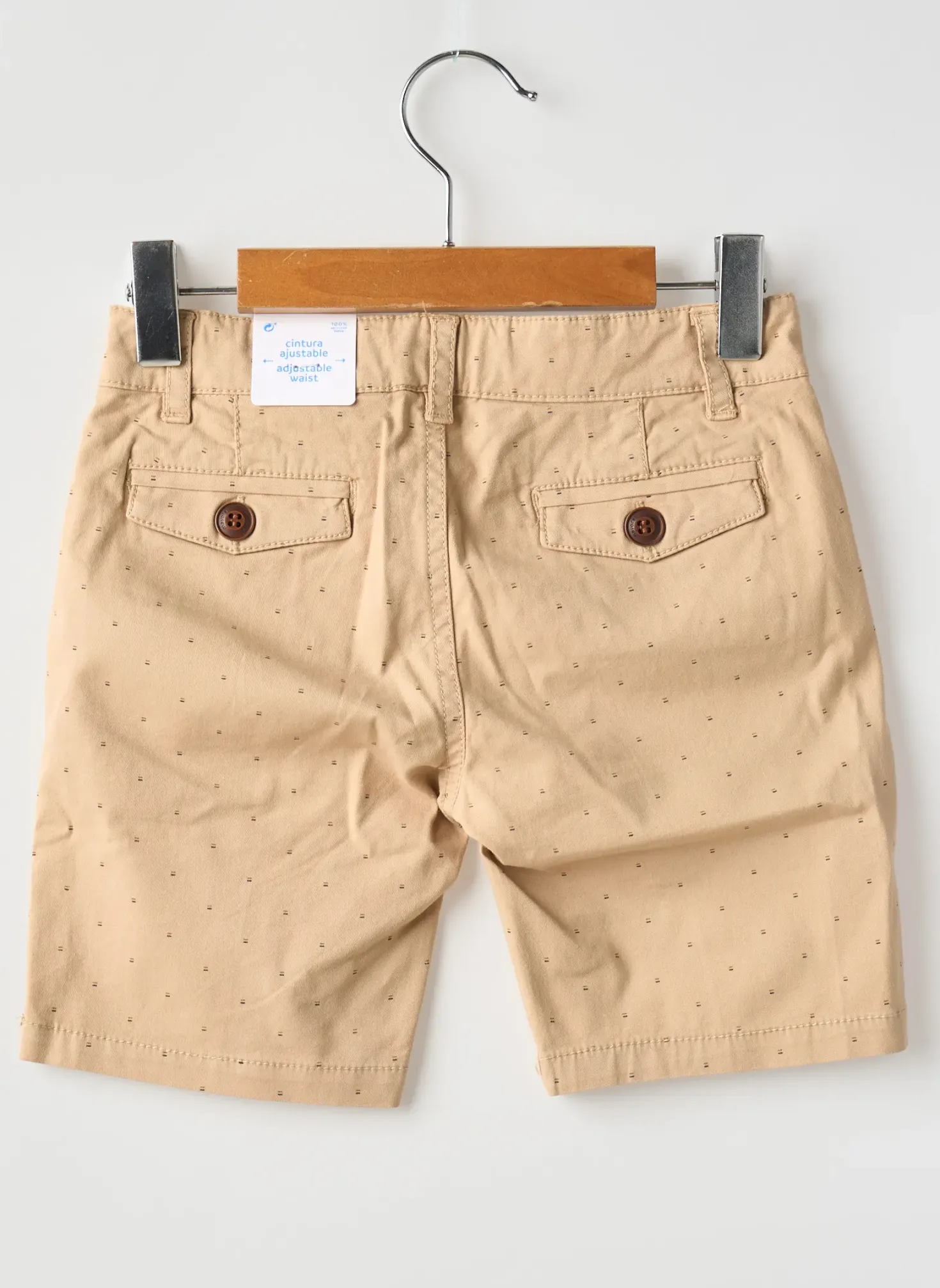 Bermuda Mayoral Beige Taille Ajustable