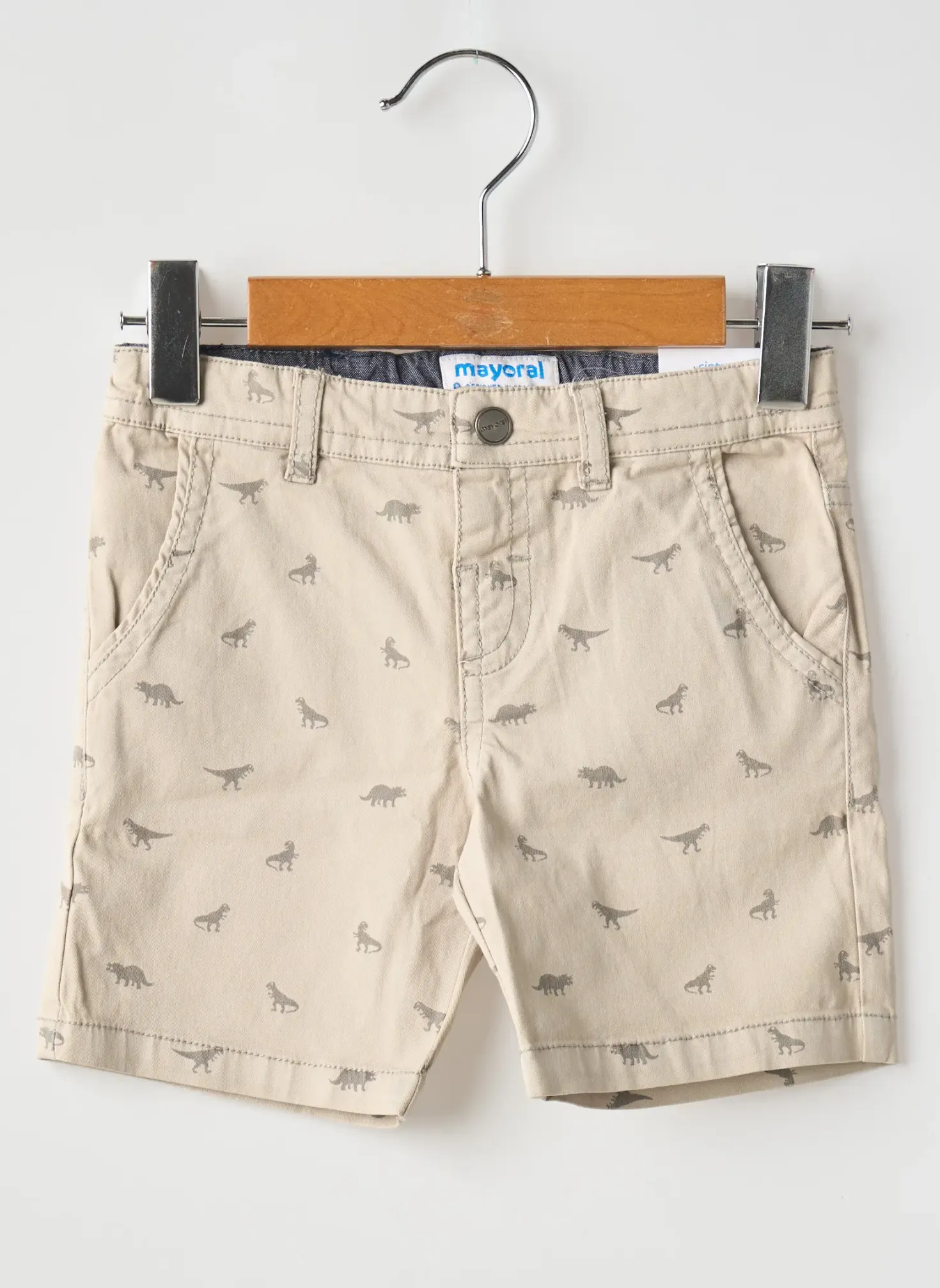 Bermuda Mayoral Beige Taille Ajustable