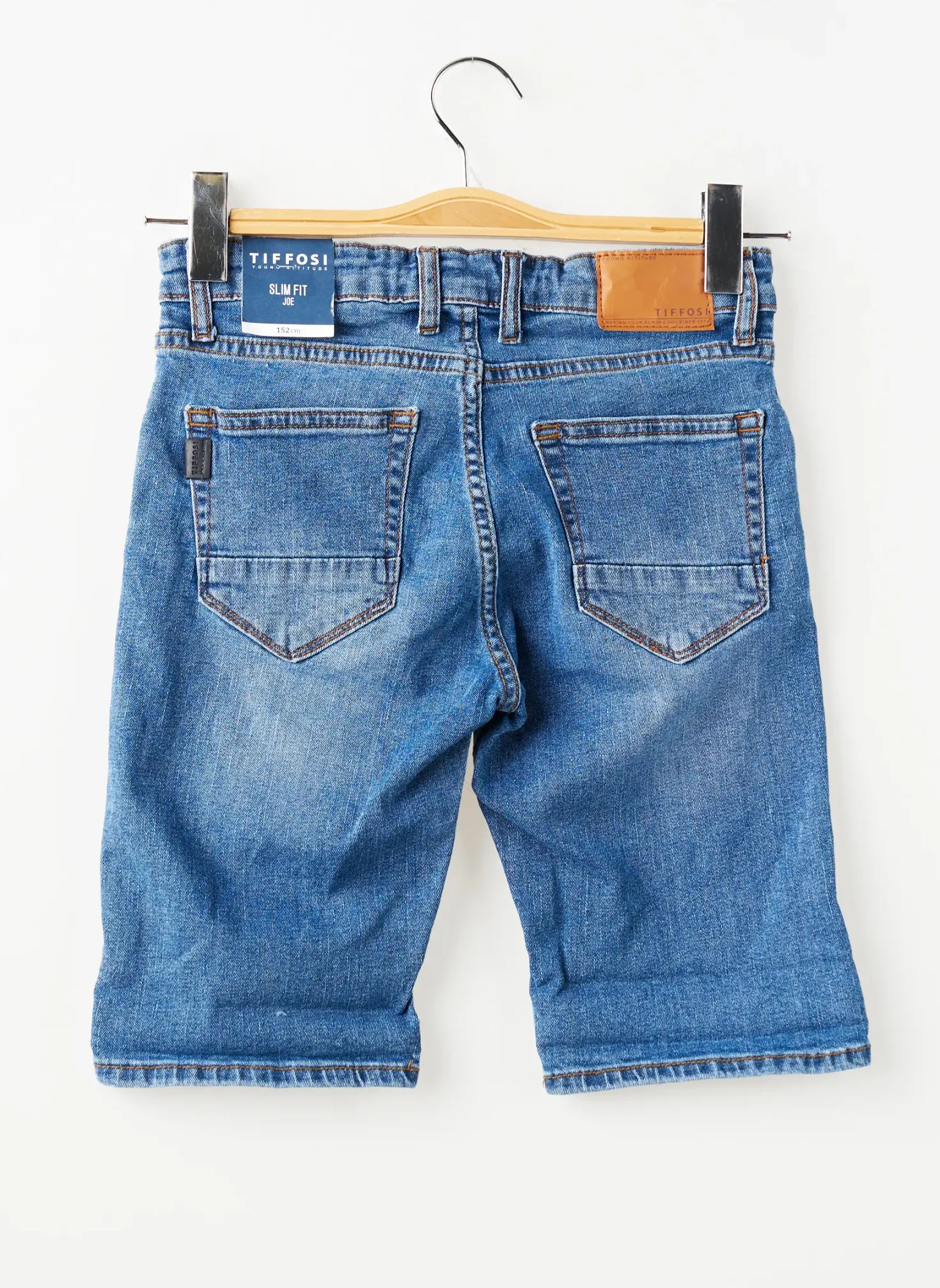 Bermuda Tiffosi Bleu Taille Ajustable