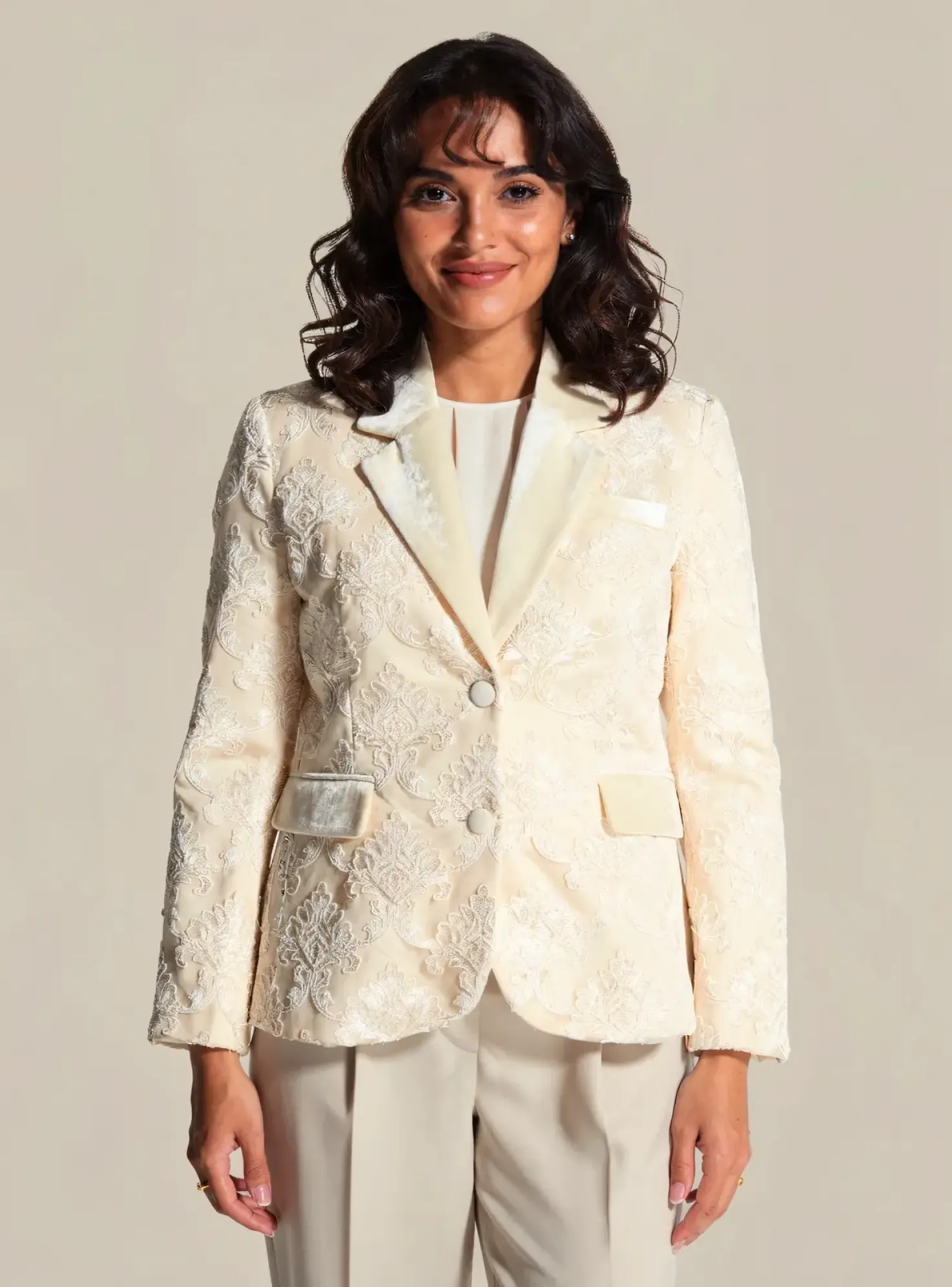 Blazer Civico 1 Beige