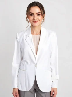 Blazer Eva Kayan Blanc
