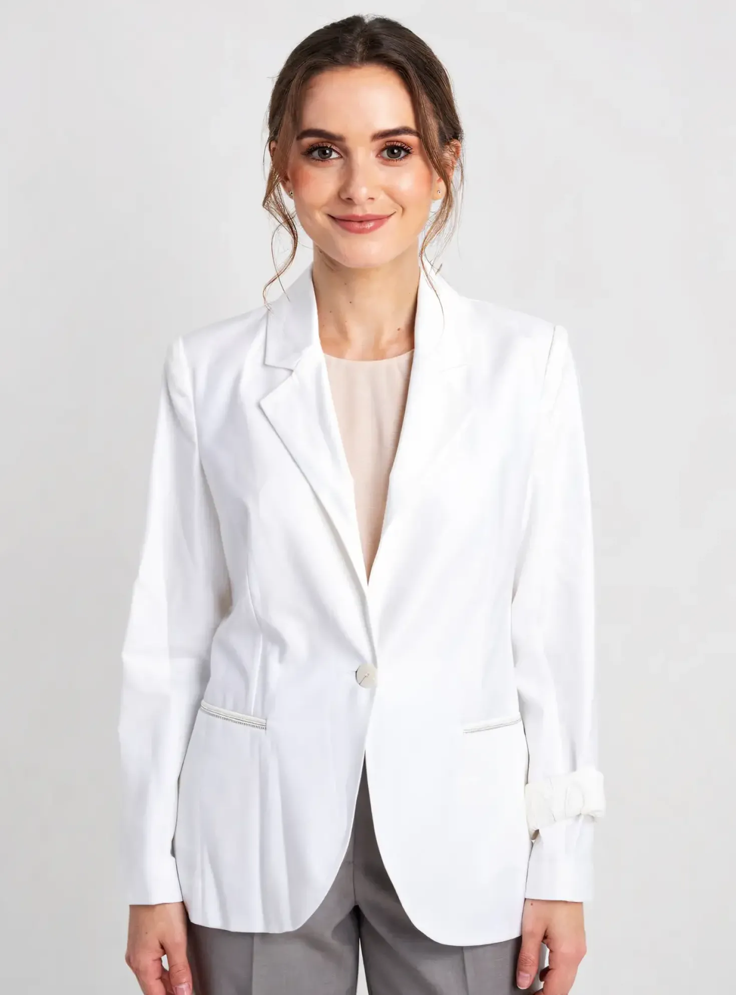 Blazer Eva Kayan Blanc