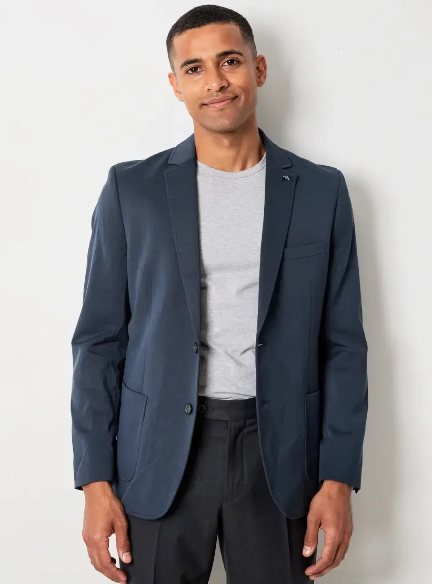 Blazer Fynch-hatton Bleu