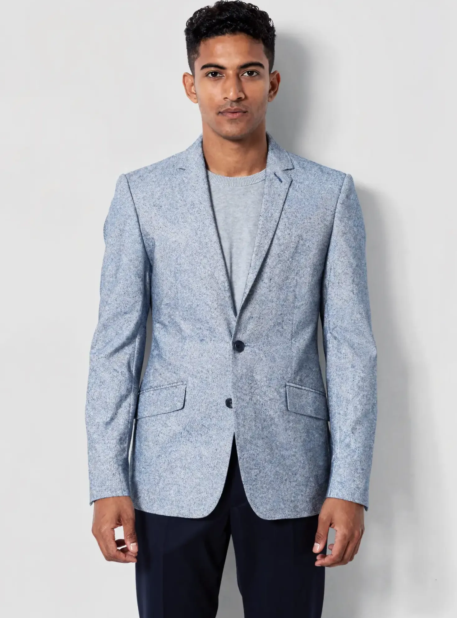 Blazer Pierre Talamon Bleu
