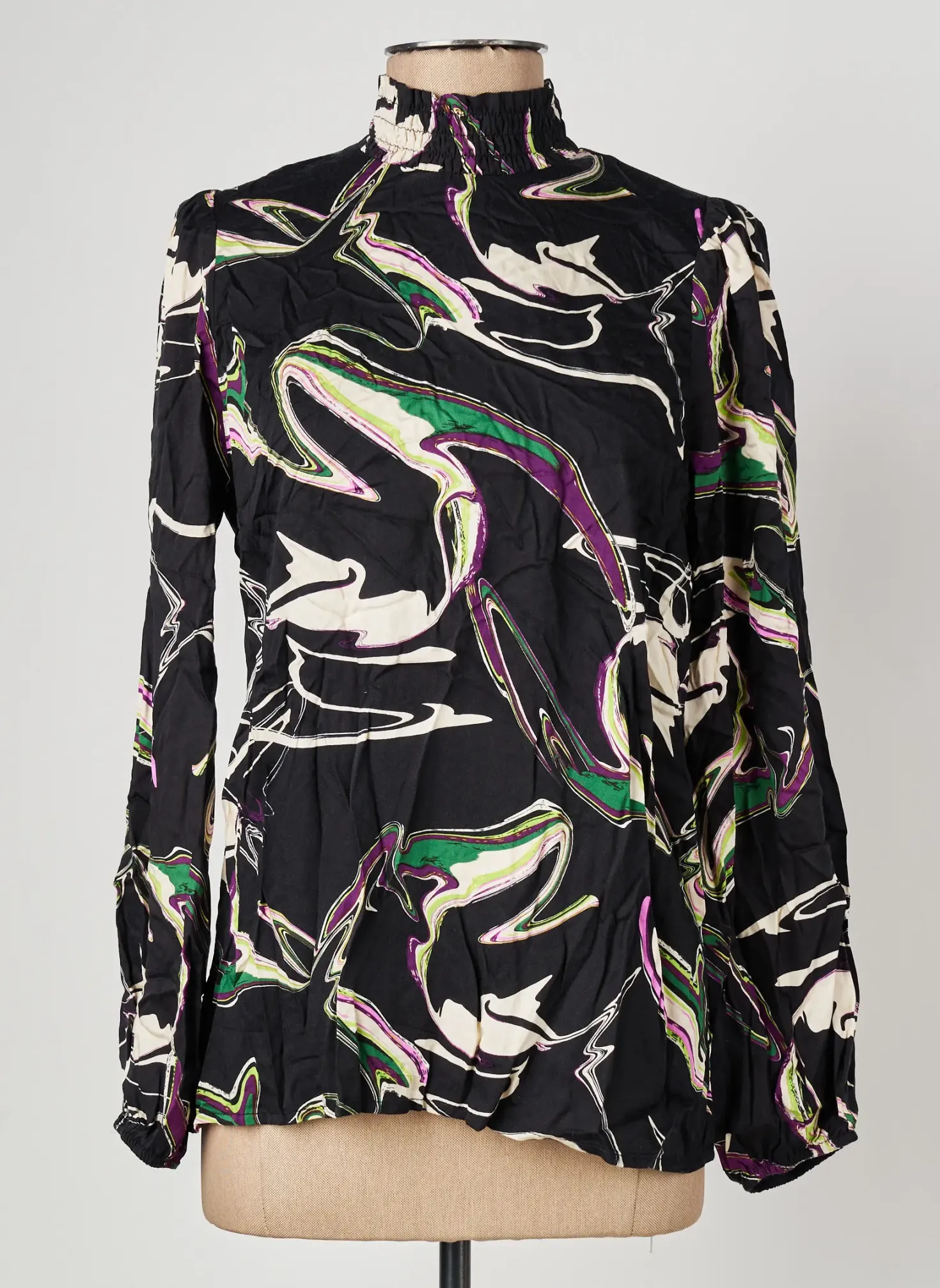 Blouse Ikks Noir Manches Longues