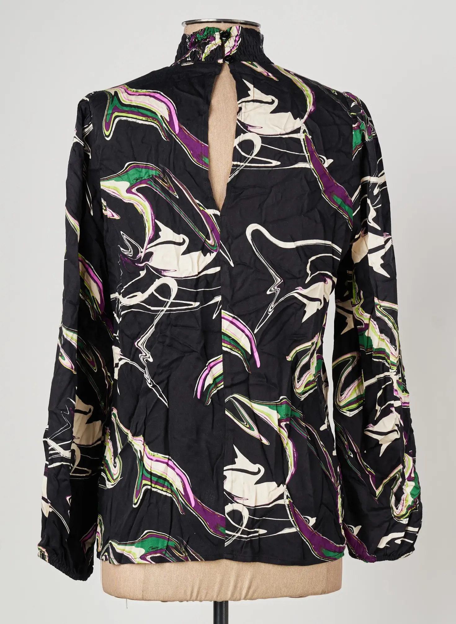 Blouse Ikks Noir Manches Longues