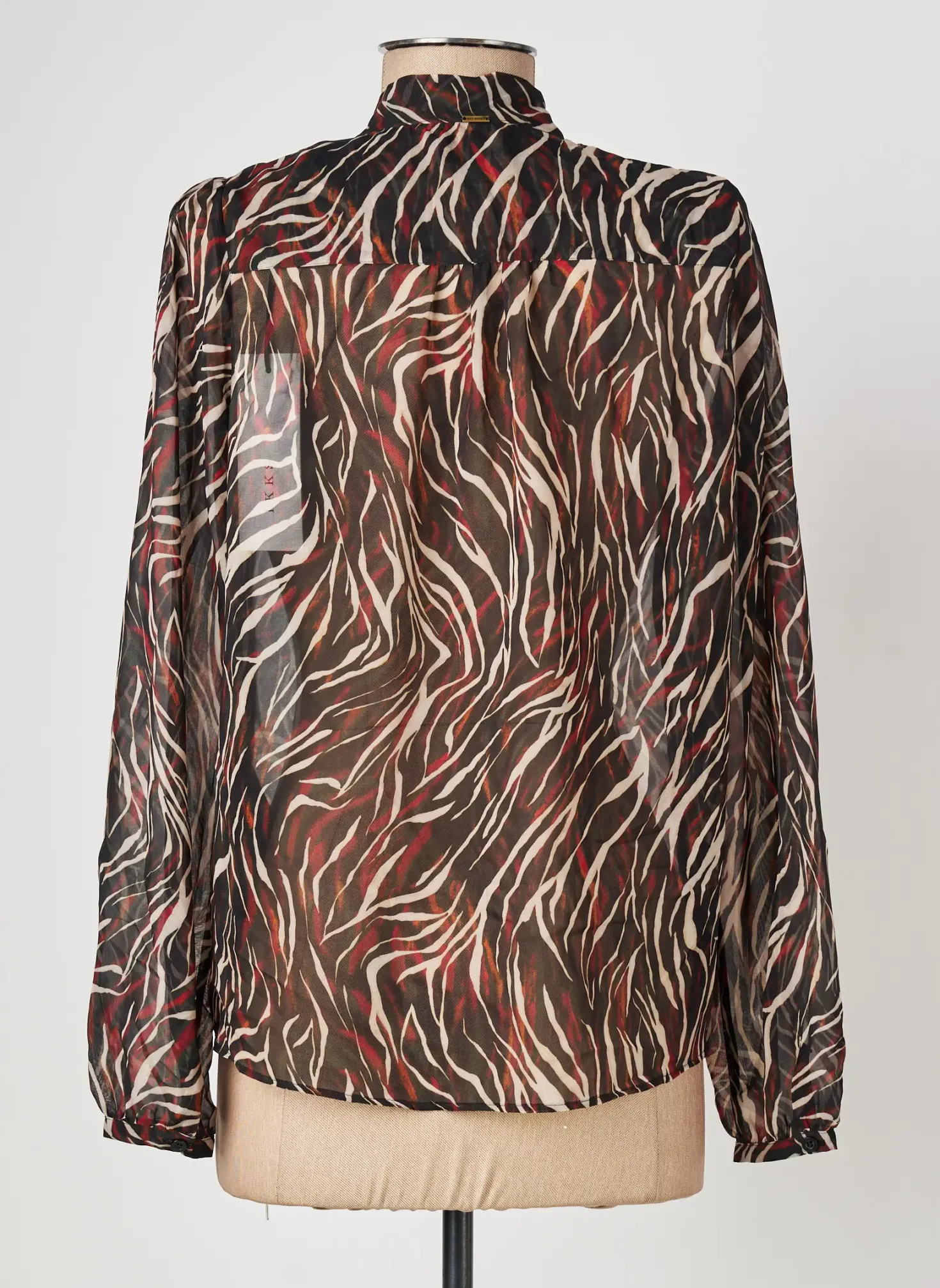 Blouse Ikks Noir Manches Longues