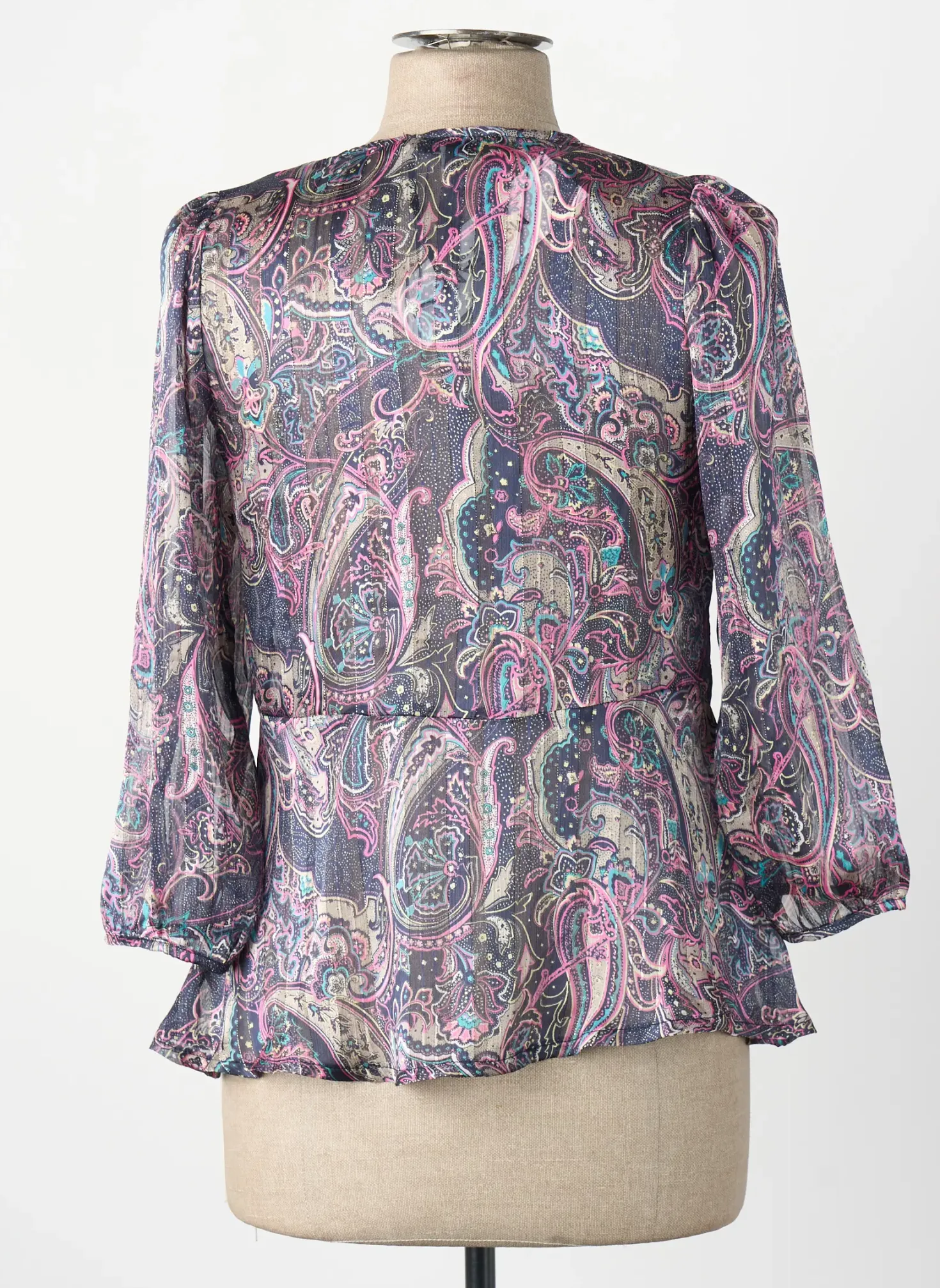 Blouse Morgan Bleu