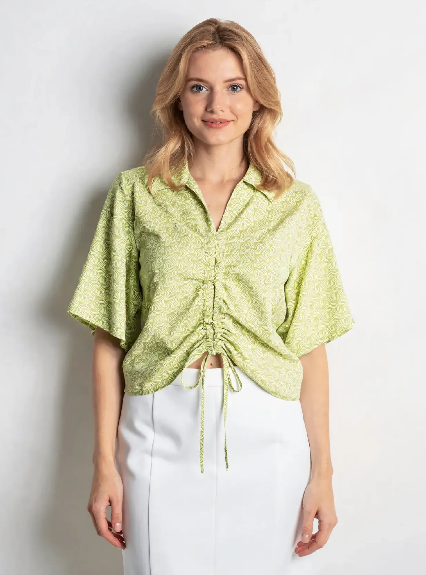 Blouse Only Vert