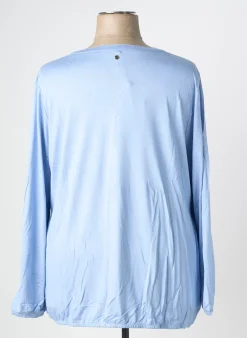 Blouse Sheego Bleu Manches Longues