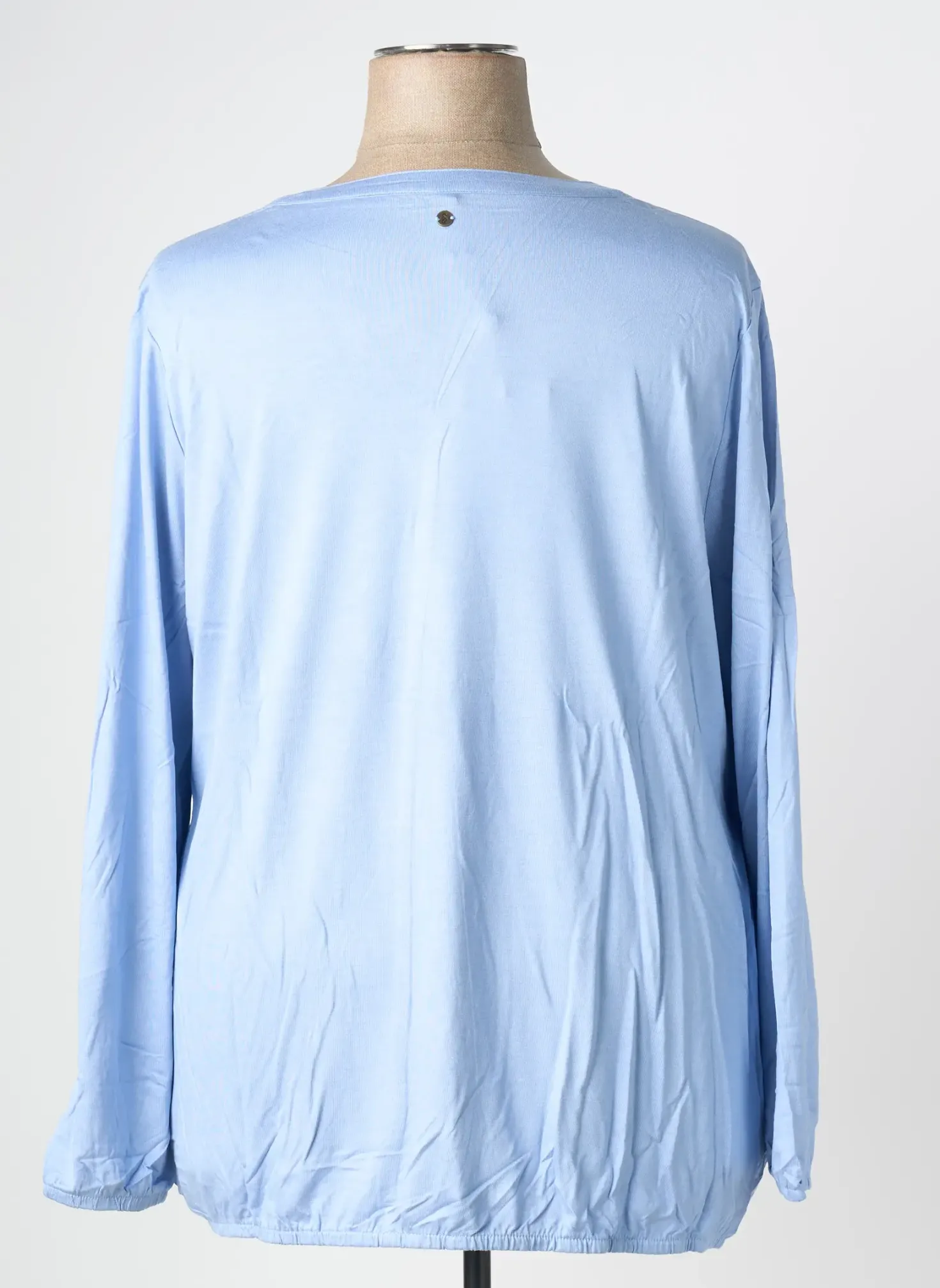 Blouse Sheego Bleu Manches Longues