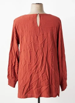 Blouse Sheego Marron Manches Longues