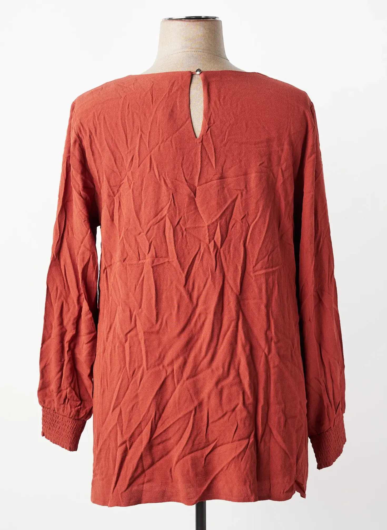 Blouse Sheego Marron Manches Longues