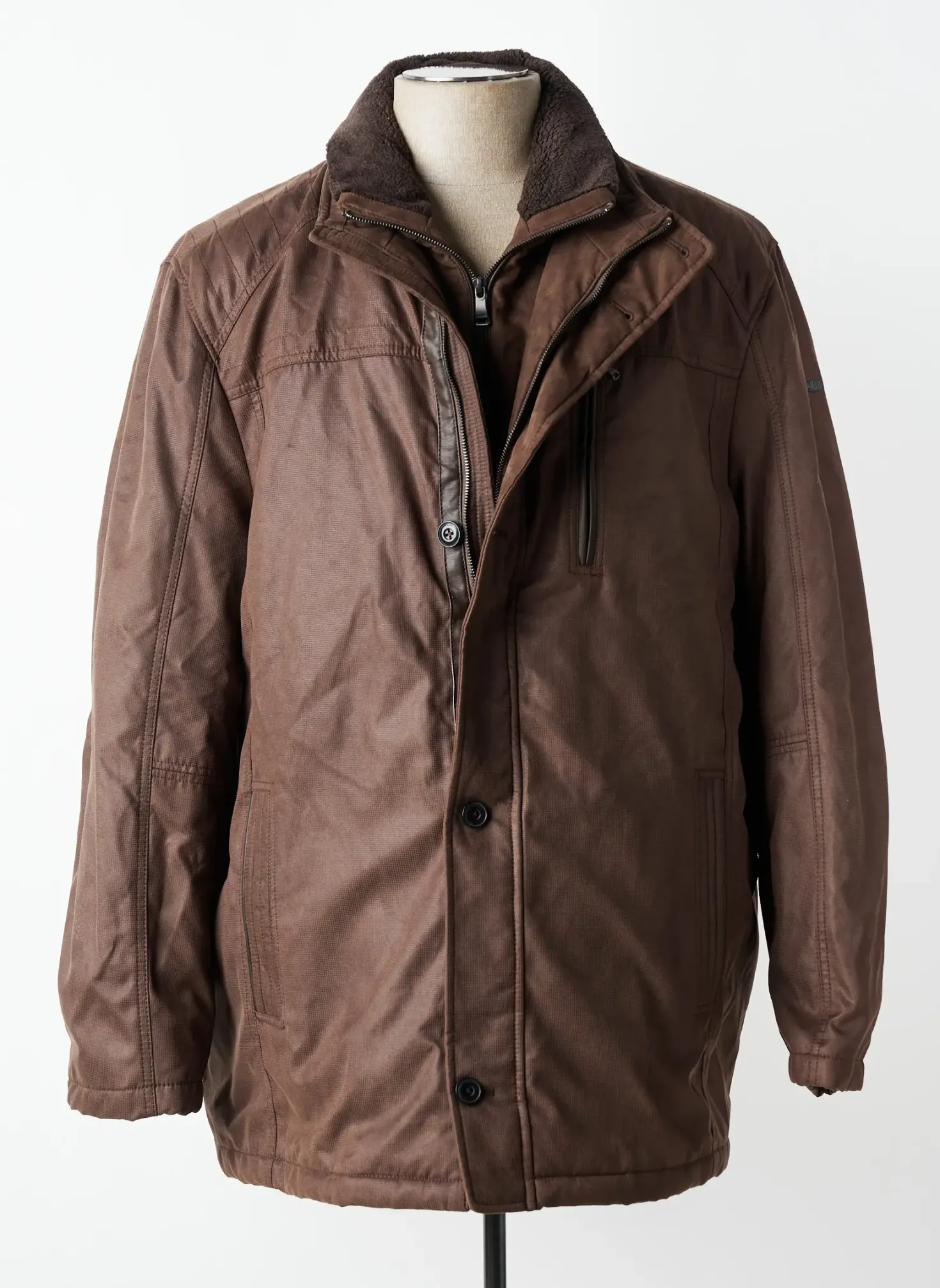 Blouson Delahaye Marron
