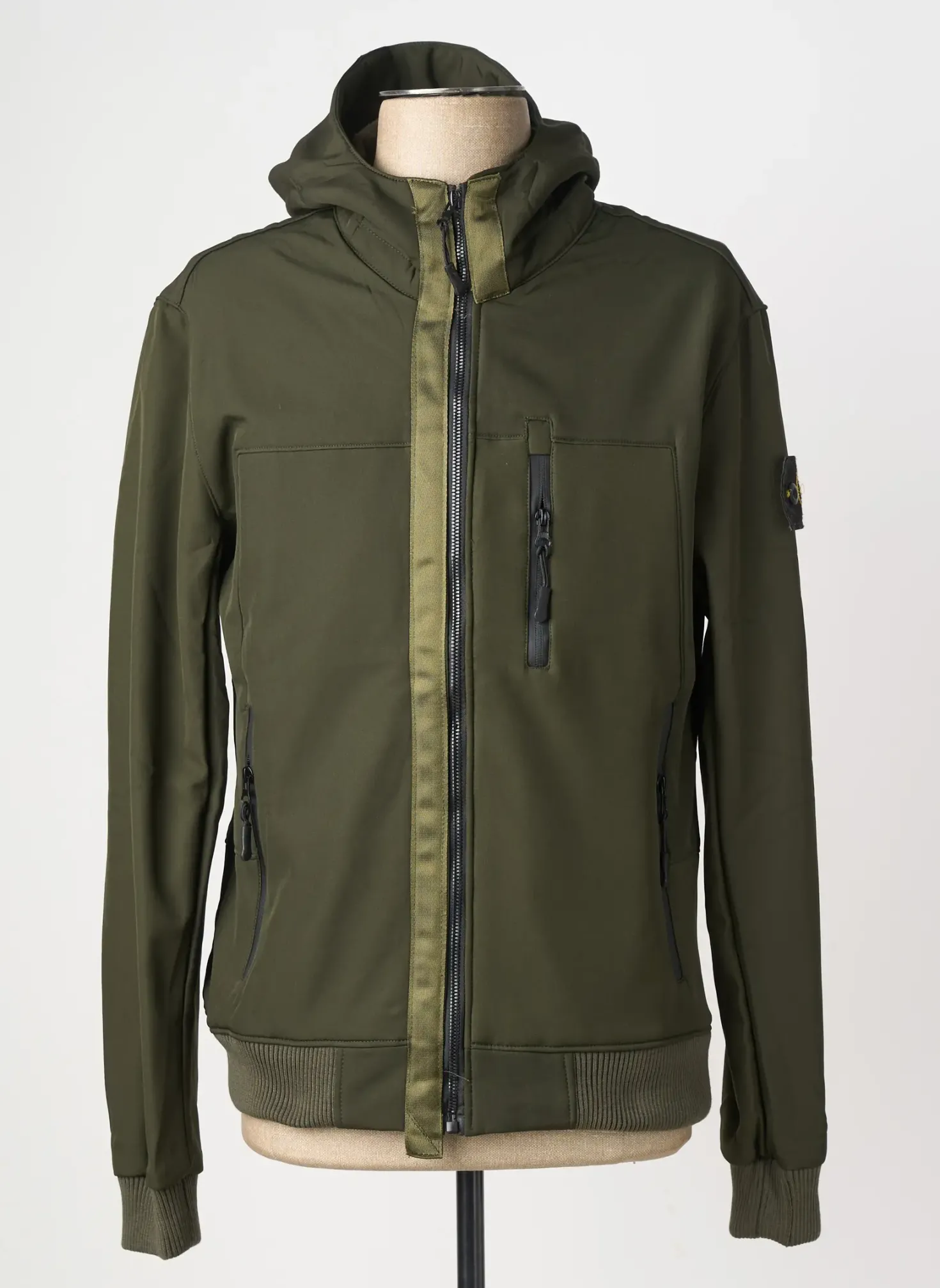 Blouson Just Key Vert
