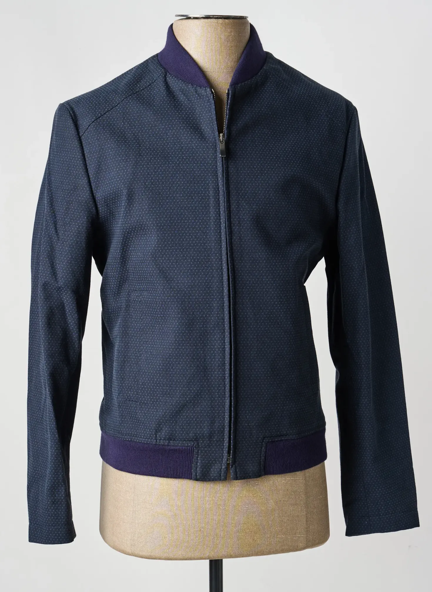 Blouson Pierre Talamon Bleu