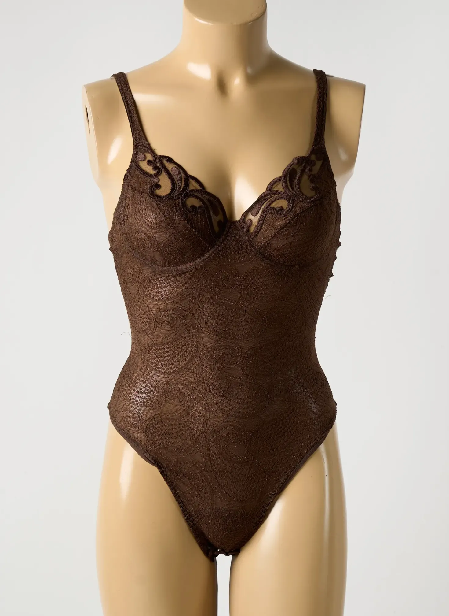 Body Lingerie Cotton Club Marron