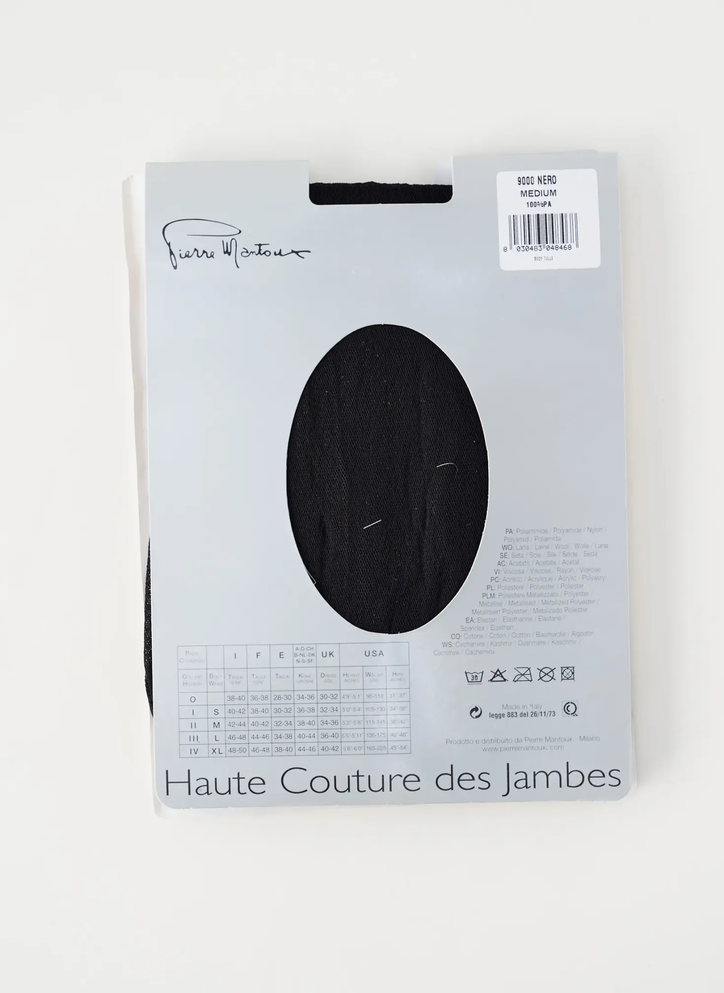 Body Lingerie Pierre Mantoux Noir