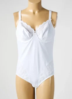 Body Lingerie Rosa Faia Blanc