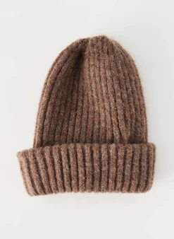 Bonnet C'est Beau La Vie Marron