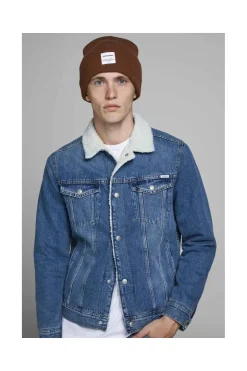 Bonnet Jack & Jones Marron