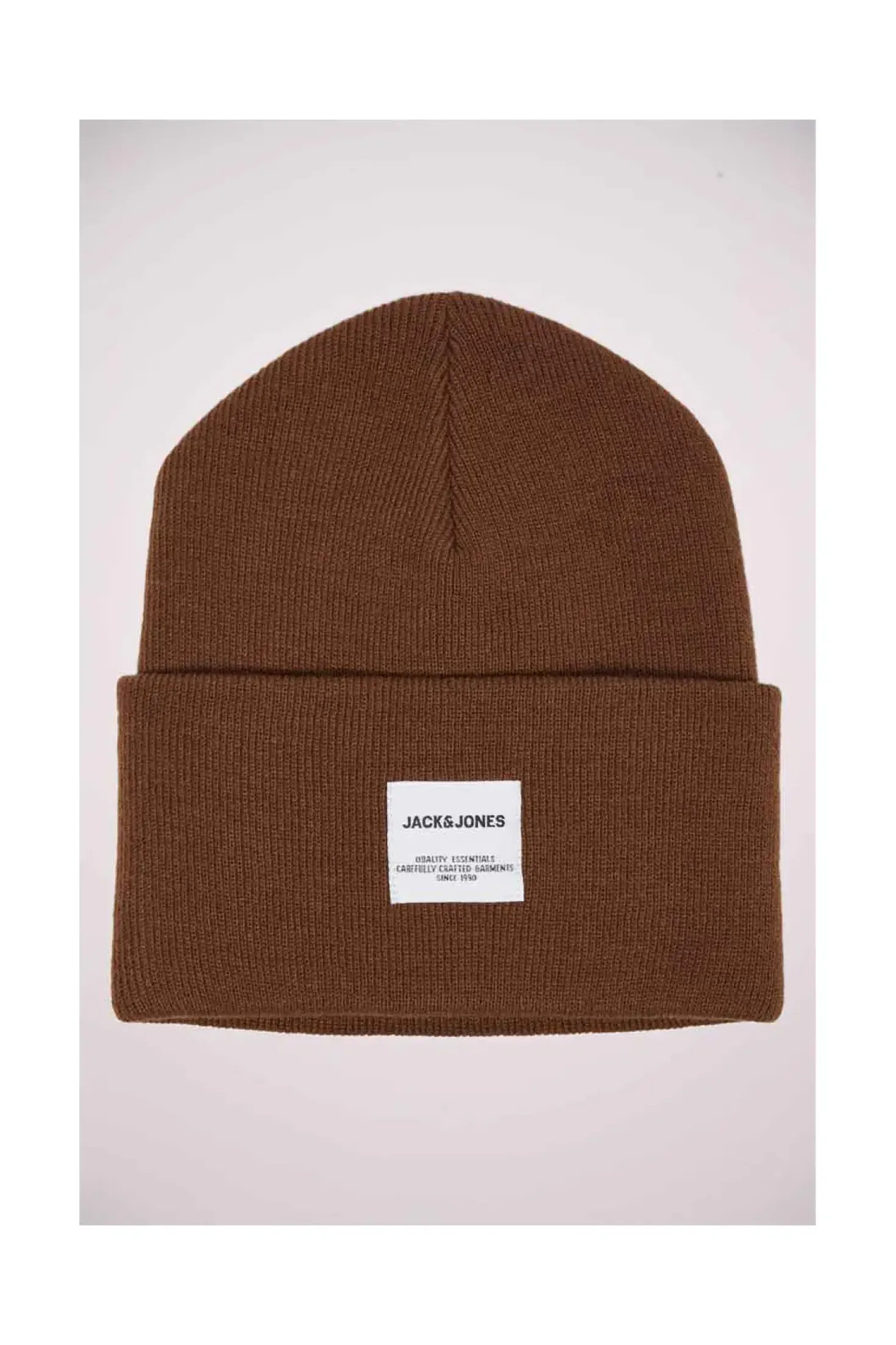 Bonnet Jack & Jones Marron