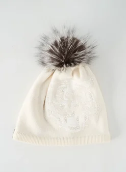 Bonnet Point Neige Beige