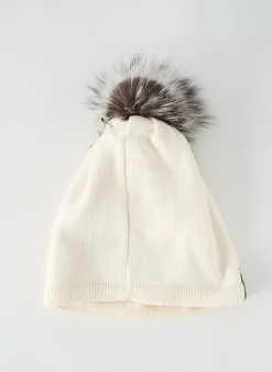 Bonnet Point Neige Beige