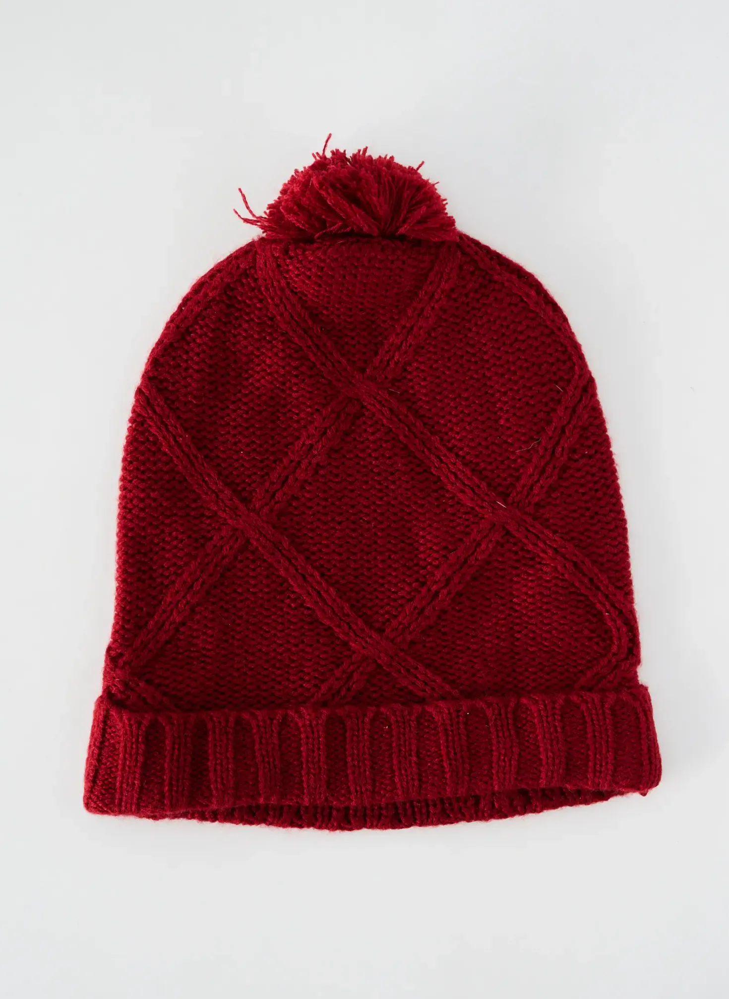 Bonnet Solid Rouge