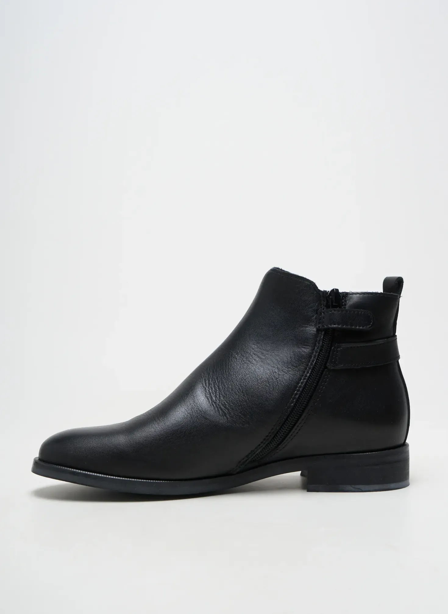 Bottes Acebos Noir Talon Plat Jusqu'à 3cm