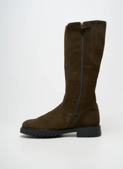 Bottes Acebos Vert Talon Plat Jusqu'à 3cm