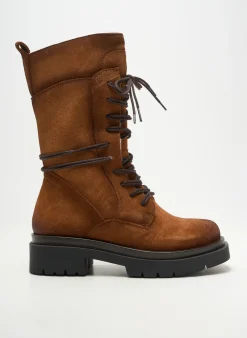 Bottes Alisa Bianchini Marron Talon De 4 À 6cm
