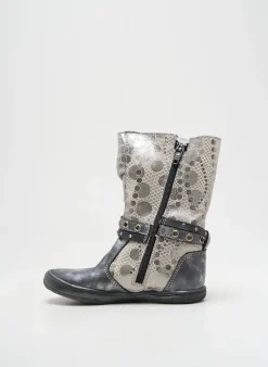 Bottes Bellamy Argent Bout Rond