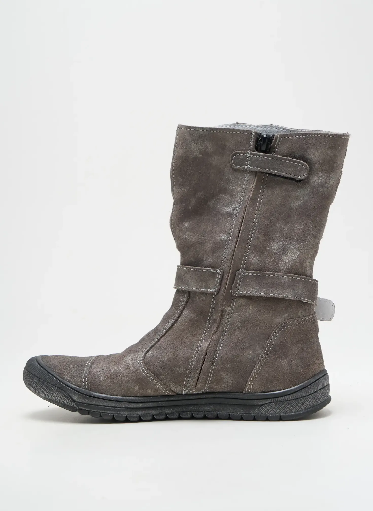 Bottes Bellamy Gris Bout Rond