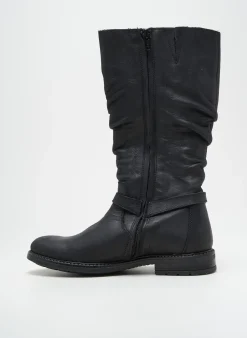 Bottes Bellamy Noir Talon Bas