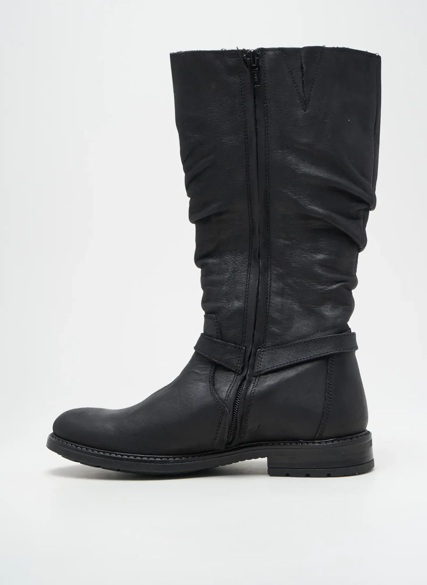 Bottes Bellamy Noir Talon Bas