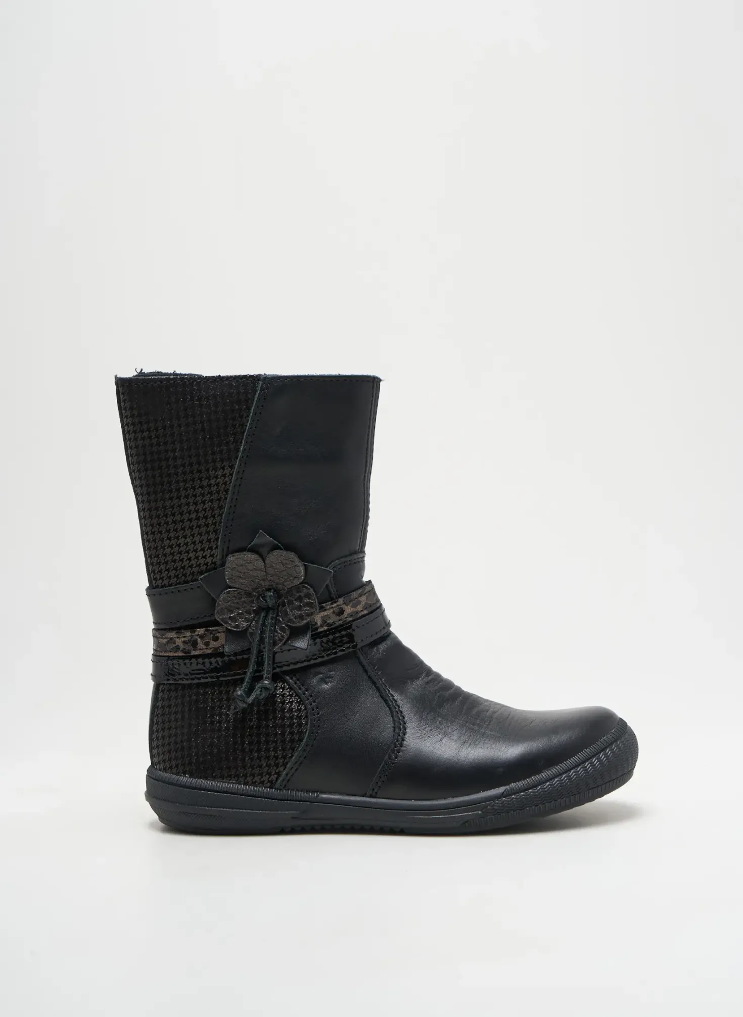 Bottes Bopy Noir Bout Rond