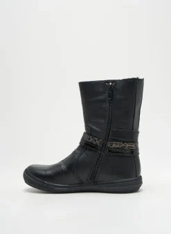 Bottes Bopy Noir Bout Rond