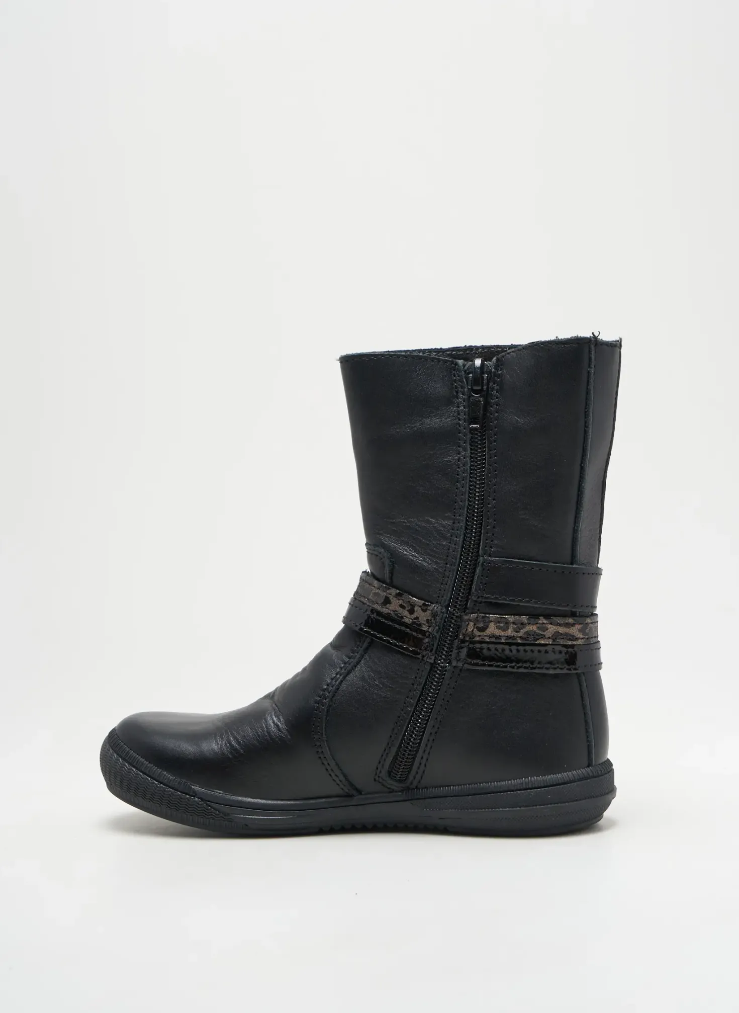 Bottes Bopy Noir Bout Rond