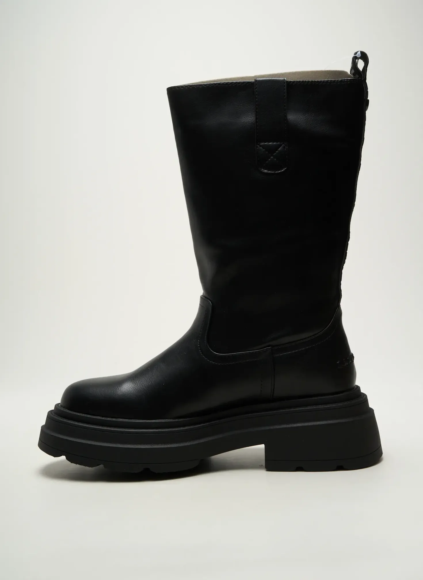 Bottes Buffalo Noir Talon De 4 À 6cm