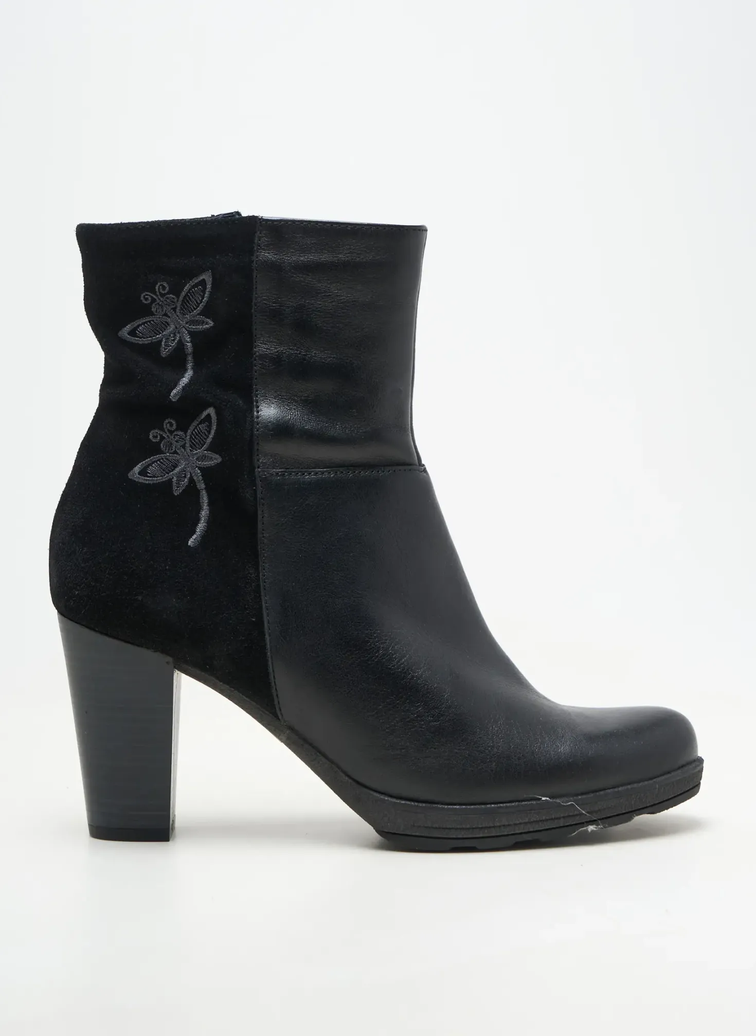 Bottes Dorking Noir Talon De 7 À 9cm