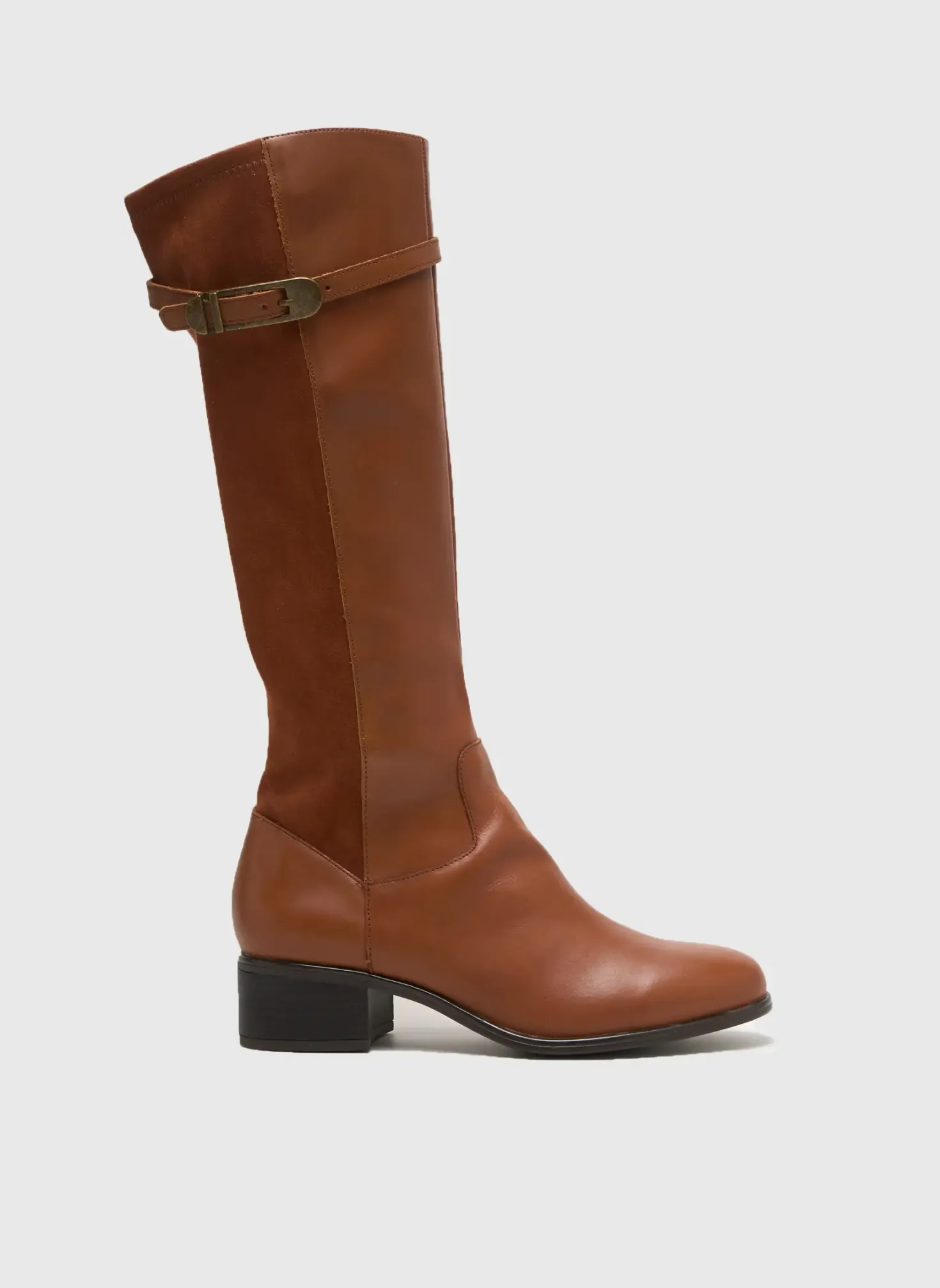 Bottes Emilie Karston Marron Talon De 4 À 6cm